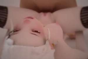 3D animated characters from Overwatch getting fucked