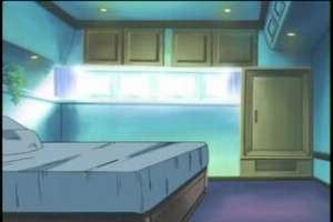 Busty redheaded teen is double penetrated in a hentai