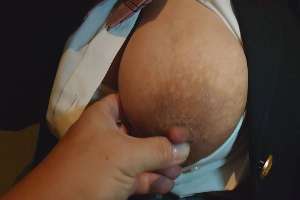 FC2-PPV-4638603 [No uniform costume] A quiet busty girl who was connected on SNS is played with by an old man and creampied with force [High quality with bonus]