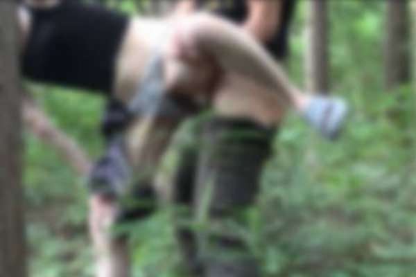 FC2-PPV-4961831 *Limited initial offer: 1560pt → 560pt* Slender, beautiful housewife whose husband found out [Enjoying Summer Part 4] Dragged around in the mountains and about to snap, then a standing doggy style scene