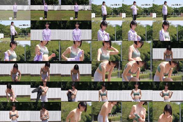 START-497 Miyajima Mei's first naked obscene sports test